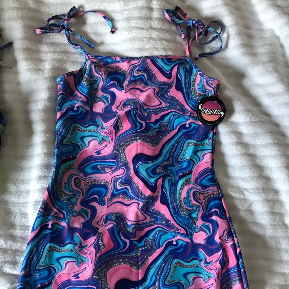 Brand new with tags still attached - Rave after rave mini dress - size M